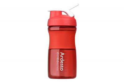 Фото Бутылка для воды Ardesto Smart bottle  600 мл, красная ,тритан geizer.com.ua