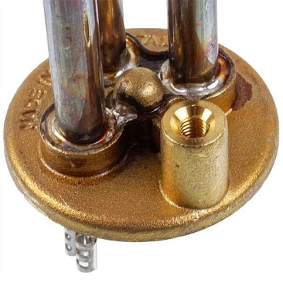 ТЕН для бойлера 2000W D:48mm М6 мідний Італія