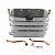 Фото Теплообмінник Ariston 61313901-01 geizer.com.ua
