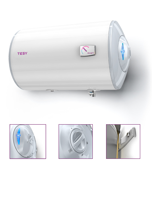0447e588329869c70519180b1fa6b5e9 Tesy GCH 8044 20 B12 TSR - накопительный водонагреватель Тэси (горизонтальный) - Зображення 1