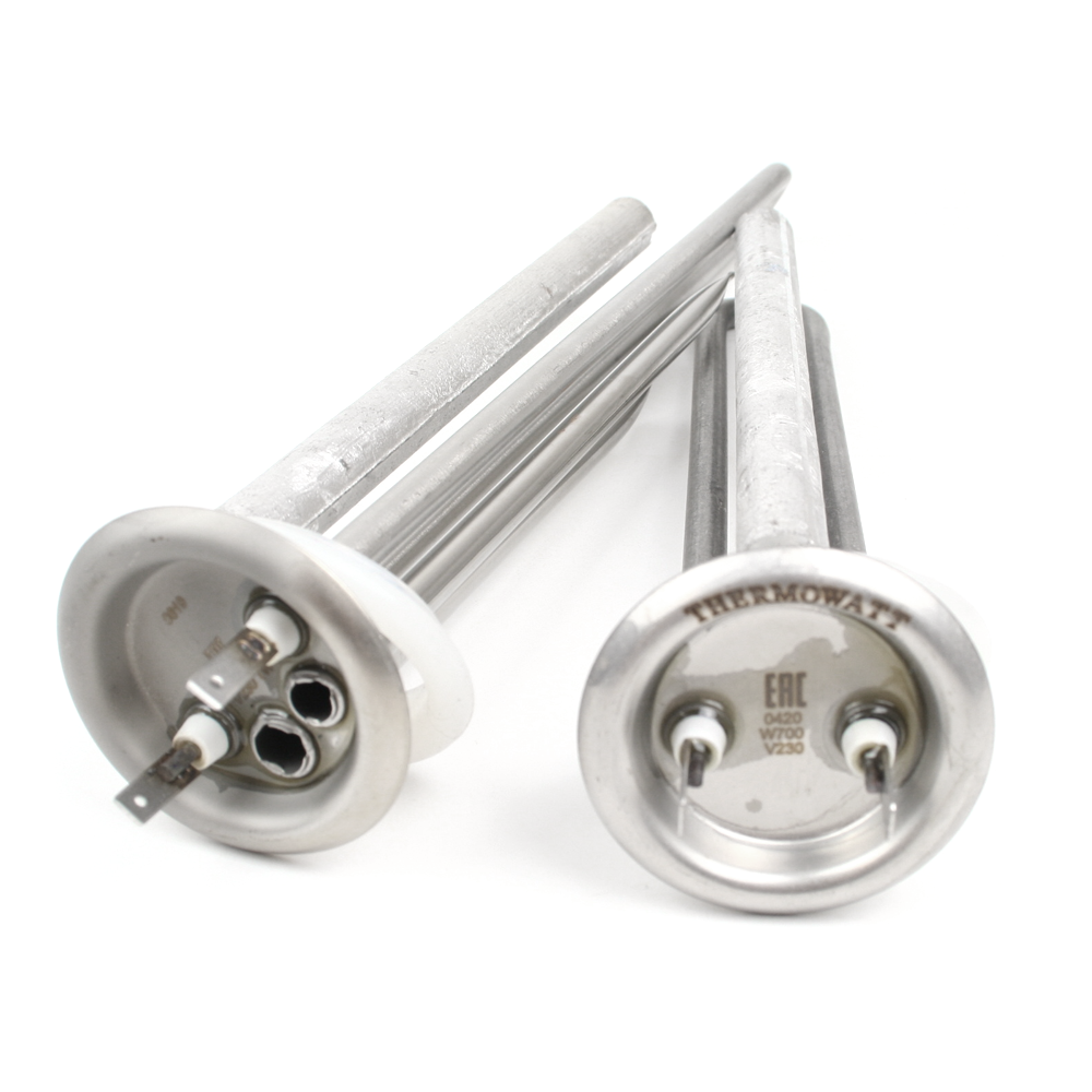 18ecd801f2d915ea176f5265d4054620 ТЕН для бойлера Thermex 700Вт+1300Вт ремкомплект в зборі нержавіюча сталь (Італія) - Зображення 1