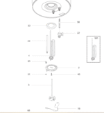ТЕН для бойлера Ariston SG1 1500Вт ремкомплект тен анод прокладка (Італія) - Зображення 6
