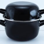 Кастрюля Ardesto для мидий 2.3л, черная, эмалированая