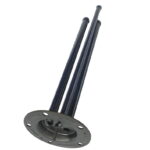 Фланець для бойлера D:93mm L:340mm для двох сухих ТЕНів