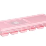 Форма для льда Ardesto Fresh, с крышкою, розовый, силикон, пластик