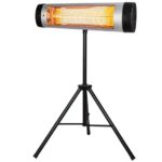 Обогреватель инфракрасный Ardesto IH-3000-Q1S + ножка IH-TS-01, 3000 Вт, кварцевый