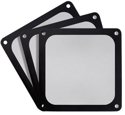 SilverStone Пылевой магнитный фильтр для вентилятора SST-FF123B, 3 шт.