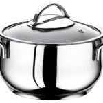 Кастрюля Ardesto BLACK MARS, стеклянная крышка, 1.8 л, нержавеющая сталь