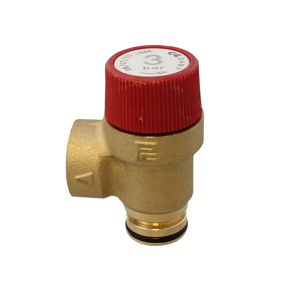 8fa2f84c2beaadb40c286b88e561cd12 Клапан запобіжний (підривний) G1/2 3 бар Ariston (65103222) - Зображення 1