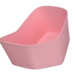 Миска с ситом Ardesto Fresh, розовый, пластик