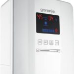 Увлажнитель воздуха Gorenje H50DW, 5 л, 50 м2, ультразвуковой, ионизатор, фильтр, таймер, белый