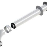 Комплект труб для конденсационного котла Arisotn  1000 мм, 60/100 мм