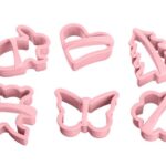 Набор форм для печенья Ardesto Tasty baking,6 шт,  розовый, пластик