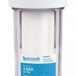 Ecosoft Фильтр магистральный 10", прозрачная колба, подкл. 1/2, с полипропиленовым картриджем