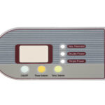 Наклейка панелі керування для бойлера Thermemx RZB-L та D, IF (стікер)