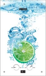 Газовая колонка ZANUSSI GWH 10 Fonte Glass Lime Занусси