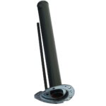 Фланець-колба емальована для бойлерів Atlantic VSRS 200л/300л під сухий стеатитовий ТЕН 2400W/3000W - МО 00300 Т Atl