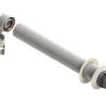 Комплект для коаксиального дымохода 750 мм, 60/100 мм (Ariston)