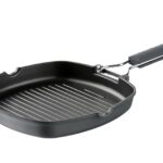 Сковорода гриль Ardesto Gemini 24 см, серый, алюминий