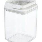 Контейнер для сыпучих Ardesto Fresh вакуумный 0.7 л,белый, пластик