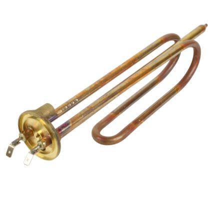 ТЕН для бойлера 1500 Вт фланець Ø48 мм трубка під датчик 10 мм анод М6 контакти "папа"