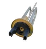 ТЕН для бойлера 1500вт, D:48mm / L:270mm Kawai нержавіюча сталь, місце під анод М6 - Зображення 4