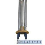 ТЕН для бойлера 1500вт, D:48mm / L:270mm Kawai нержавіюча сталь, місце під анод М6 - Зображення 6