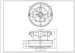 Двигун для пилососа Samsung DJ31-00007S VCM-K50HU D=135/84 mm H=35/97 mm 1560 W - Зображення 2
