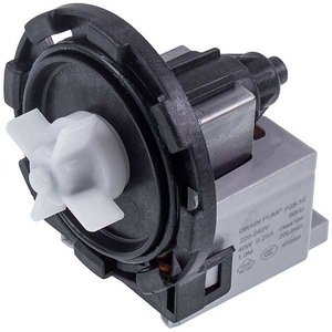 Помпа (насос) для пральної машини YPW1004 Drain Pump 40 Вт P25-1E (контакти роздільні ззаду; на 8 засувок)