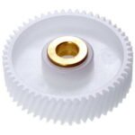 Шестерня мала (з втулкою) D=17.5/45mm, H=23.5/12(33.4)mm для м&aposясорубки (універсал) - Зображення 3
