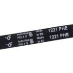 Ремінь для пральної машини C00056948 Hutchinson 1221H7 MAEL чорний - Зображення 2