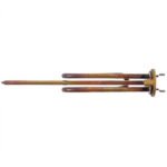 Тен для бойлера 184281 RECO 2000W (мідний, на коротких ніжках), фланець 48mm (під анод M6) - Зображення 4