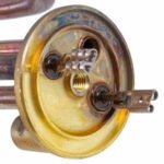 Тен для бойлера 184281 RECO 2000W (мідний, на коротких ніжках), фланець 48mm (під анод M6) - Зображення 5