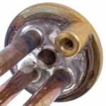 Тен для бойлера 184281 RECO 2000W (мідний, на коротких ніжках), фланець 48mm (під анод M6) - Зображення 6