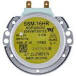 Двигун піддона для НВЧ-печі LG 6549W1S011E SSM-16HR 5/6r/min 21V 180mA 3W H(шток)=8.5mm