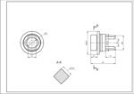 Муфта запобіжна для м&aposясорубки Bosch 00418076 (без отвору) - Зображення 2