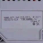 Помпа циркуляційна для посудомийної машини Bosch 00654575 - Зображення 2