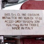 Тангенціальний вентилятор 30W L=180mm для духовки (правий) - Зображення 2