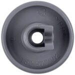 Колесо (ролик) нижнього ящика для посудомийної машини Electrolux 50286964007 (коричневий) - Зображення 3