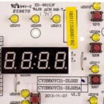 Плата індикації та управління для мультиварки Moulinex CE501132 SS-7235006492 - Зображення 2