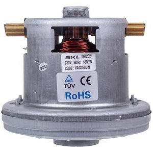 Двигун для пилососа VAC050UN (з виступом) SKL D=138/97 mm H=21/116 mm 1800 W