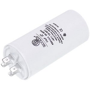 Пусковий конденсатор для пральної машини CBB60 35uF 450V 45x95mm (під гайку