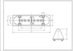 ребро барабана для пральної машини Electrolux L=120mm 8118628026
