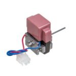 Двигатель вентилятора 220V 15W (2 контакти) + крыльчатка D=100mm для холодильника Samsung DA31-00147B - Зображення 2