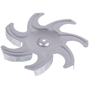 Крильчатка вентилятора для духовки Beko 217440103 (метал.) D=180mm d отв.=6mm