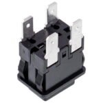 Вимикач подачі пари для кавоварки DeLonghi T125/55 5128109400 16A 250V (4 контакти) - Зображення 3