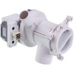 Помпа (насос) для пральної машини Beko 2880401800 HANYU (в зборі) 34 Вт B15-6AZ (контакти спарені спереду) - Зображення 5