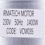 Двигун для пилососа VCM035 IRMATECH MOTOR D=130/84 mm H=34/109 mm 1400 W 230 V - Зображення 2