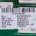 Плата керування для пральної машини Electrolux 8078222539 (без прошивки) - Зображення 4
