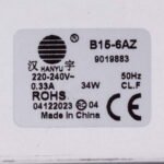 Помпа (насос) для пральної машини Whirlpool 481281719156 Hanyu 34 Вт B15-6AZ (контакти спарені спереду) - Зображення 2